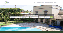 Desktop Screenshot of dksainmobiliaria.com